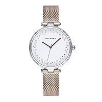 The Circle Womens Analog Quartz Watch with Stainless Steel Bracelet RA543203