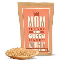 Mom You are The Queen Bath Soak Premium Sea Salts for Mother’s Day Unique Mama Gift for Women Luxury Pampering Basket Ideas