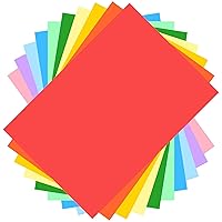 AIMI 100 Sheets Assorted Colors Bulk School Supplies for Kids A4 Copy Paper Construction Paper Preschool Classroom Supplies Elementary Great for Arts Painting Coloring Drawing Crafts