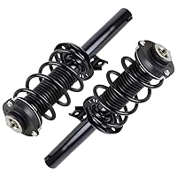 Pair Front Left RIght Shocks Struts w/Spring For Volkswagen VW Tiguan 2009 2010 2011 2012 2013 2014 2015 - BuyAutoParts 75-877332C New