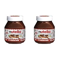 Nutella Hazelnut Spread With Cocoa For Breakfast, 26.5 Oz Jar (Pack of 2)
