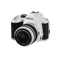 Pentax K-r 12.4 MP Digital SLR Camera with 3.0-Inch LCD and 18-55mm f/3.5-5.6 Lens (White)