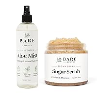 Aloe Vera Mist + Brown Sugar Body Scrub