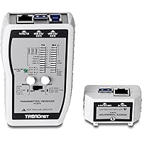 TRENDnet VDV and USB Cable Tester, TC-NT3,Black