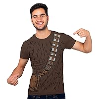 STAR WARS Chewbacca Chewie Costume Funny Humor Pun Adult Men's Graphic Tee T-Shirt