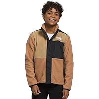 THE NORTH FACE Boys' Forrest Fleece Hybrid Jacket, Almond Butter, Large