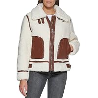 Levi's Women's Sherpa Moto Jacket (Standard & Plus Sizes)