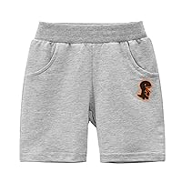 Basketball Shorts Girls 12 Shorts Summer Cotton Casual Dinosaur Embroider Short Active Pants Toddler Boy Beach