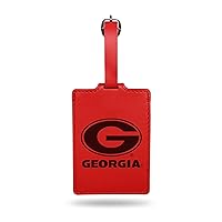 Rico Industries NCAA Alabama Crimson Tide Laser Engraved Ultra Suede Luggage Tag - Includes ID Card