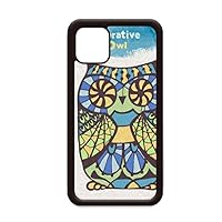Decorative Love Owl for iPhone 12 Pro Max Cover for Apple Mini Mobile Case Shell