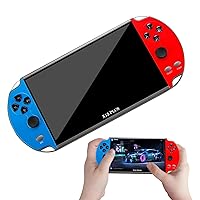 Hand Held gamiing Device, 7-Inch Portable Tv Game Console, LCD Portable Game Player, Mini Hand-Held gamiing System for Kids and Adult with Dual Control Mode for Game Lovers