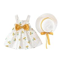 Newborn Baby Girl Clothes Dot Kids Bow Hat Sleeveless Outfits Girls Girls Outfits&Set Newborn Clothes for