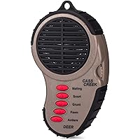 Cass Creek Ergo Deer Call, Handheld Electronic Game Call, CC983, Compact Design, 5 Calls In 1, Expert Calls for Everyone