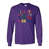 Long Sleeve Adult T-Shirt Ultimate Pi Day 3.14 Color Up Math Funny DT