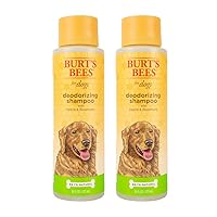 Deodorizing Dog Shampoo with Apple & Rosemary |Dog Shampoo Combats Odors | Cruelty Free, Sulfate & Paraben Free, pH Balanced for Dogs - Made in USA, 16 oz - 2 Pack