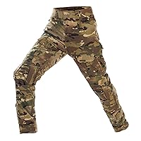 Casual Military Pants for Men Camouflage Outdoor Tactical Training Army Pants Combat Work Camo Hunting Trousers with Pocket