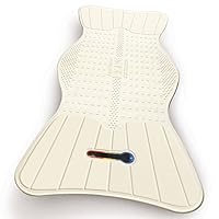 AquaSense Non-Slip Bath Mat with Built-in Temperature Indicator