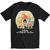 Queen Men's Day at The Races T-Shirt Black