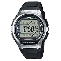 Casio Men's Digital Quartz Watch with Plastic Strap WV-58R-1AEF