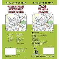 Taos / Los Alamos / Espanola / White Rock / Chimayo, New Mexico Street Map