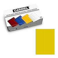 Carmel Tailors Chalk, Box of 48 (Yellow), Super-Glide Tailor Crayon, Wax-Based Fabric Chalk