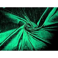 Puresilks Dupioni Fabric Nice Emerald Green 54
