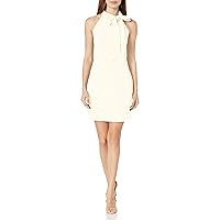 Vince Camuto Women's Halter Bow Neck Dress