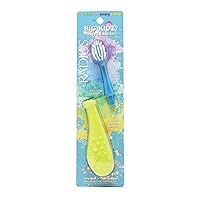 RADIUS Big Kidz Forever Brush Replaceable Head Toothbrush for Children, 6 Years and Up, BPA Free ADA Accepted for Growing Teeth and Gums - Right and Left Handed, Extra Soft