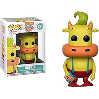 Funko Heffer: Nickelodeon Rocko's Modern Life x POP! Animation Vinyl Figure & 1 POP! Compatible PET Plastic Graphical Protector Bundle [#321/13062 - B]