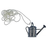 Miniblings Watering Can Chain Necklace 80 cm Garden Tool Watering Can Water Flowers Handmade Fashion Jewellery Ball Chain Silver-Plated, Metal