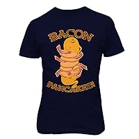 New Novelty Tee Bacon Pancakes Adventure Mens T-Shirt