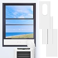 AGPTEK 2 in 1 Window Seal for Air Conditioner with 5.9 Inch Exhaust Vent