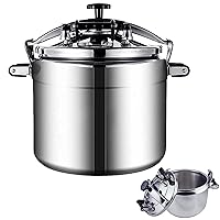Pressure Cooker,50 Liter Large Capacity Explosion-Proof High Pressure Cooking Pot Suitable for Gas Stove Cooker Restaurant Hotel Commercial,50L