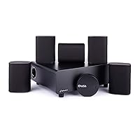 Platin Milan 5.1 Wireless Home Theater System for Smart TVs - with WiSA SoundSend Transmitter Included - WiSA Certified