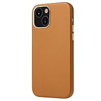 Leather Case, Elegant, Secure and Drop Resistance, iPhone 13, iPhone 13 Pro, iPhone 13 Pro Max (iPhone 13, Brown)