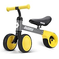 AyeKu Baby Balance Bike Toys for 1 Year Old Boys Girls Gifts,Wider Wheel Safer for 12-36 Months Toddler Ride-on Toys, 1st First Birthday Gift Children Walker No Pedal Infant Bicycle.