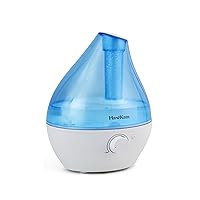 Humidifiers for Bedroom Baby (1.8L Water Tank), Cool Mist Humidifiers with Easy to Clean, Night Light, Auto Shut-Off, Small Humidifiers for Home, Large Room, Nursery, Office, Plants