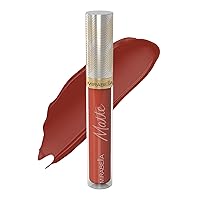 Mirabella Luxe Advanced Formula Matte Lip Gloss, Richly Pigmented Long-Wear and Full-Coverage Liquid Lipstick, Matte Lipstick for Women Stays Put and Won't Dry or Crack Lips, Trendsetter