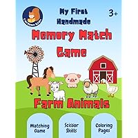 My First Handmade | Memory Match Game Farm Animals