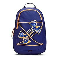 Under Armour Unisex Hustle Play Backpack, (486) Versa Blue/Rise/Bauhaus Blue, One Size Fits Most