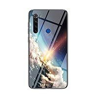 IVY Tempered Glass Starry Sky Case for Xiaomi Redmi Note 8 Case - B