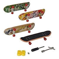 Simba 103306084 Finger Skateboard Set of 4, Finger Toy, Printed, 9 cm, from 5 Years