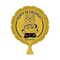 Beistle Happy Retirement Whoopee Cushion Party Favor Noisemaker, 8