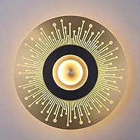 LED Modern Light Luxury Wall Lamp/Copper Living Room Bedroom TV Background Wall Lighting Wall Lights (Color : Beige)