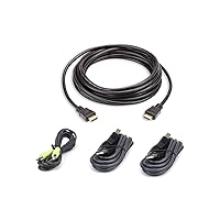 Aten Cable KIT Dual HDMI/USB/SP L:3M, 2L-7D03UHX4 (HDMI/USB/SP L:3M)