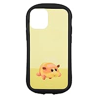Bandai BPMC-01A PUI PUI Molker, Hybrid Clear Case, Compatible with iPhone 12 Mini (5.4-inch), Potato, Yellow