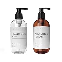NATURALS Hyaluronic Acid Serum for Face and Vitamin C Facial Serum 8 oz