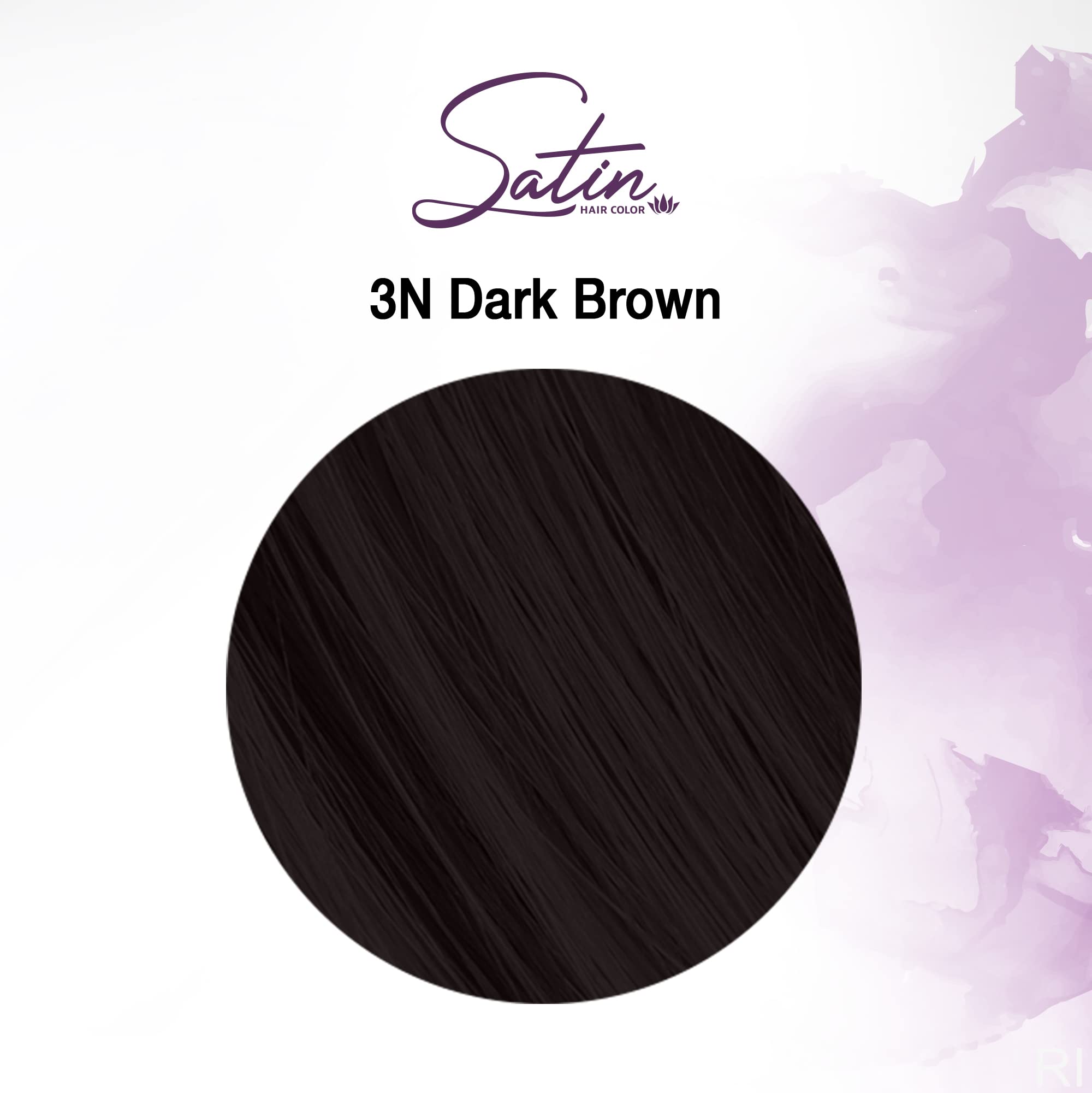 Satin Hair Color - ultra vivid fashion colors - 3N - Dark Brown