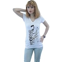 Men's Iranian Persian Farsi Calligraphy Poem T-Shirt Iran Persia Farvahar Gift