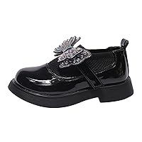High Tops Big Kids Girl Shoes Small Leather Shoes Single Shoes Children Dance Shoes Girls Toddler Girl High Top Shoes